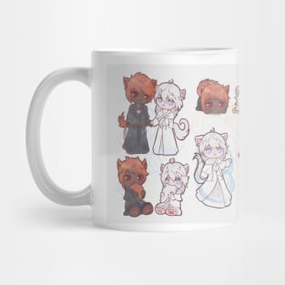 FFXIV Temieri Themis Elidibus Erichthonios Ericthemis Cats Mug